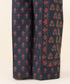 Unstitched Women's Embroidered Lawn Blue Three Piece Suit